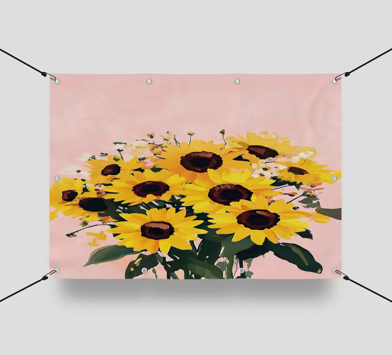 Girasoli telo in pvc da Euphoria Theresa