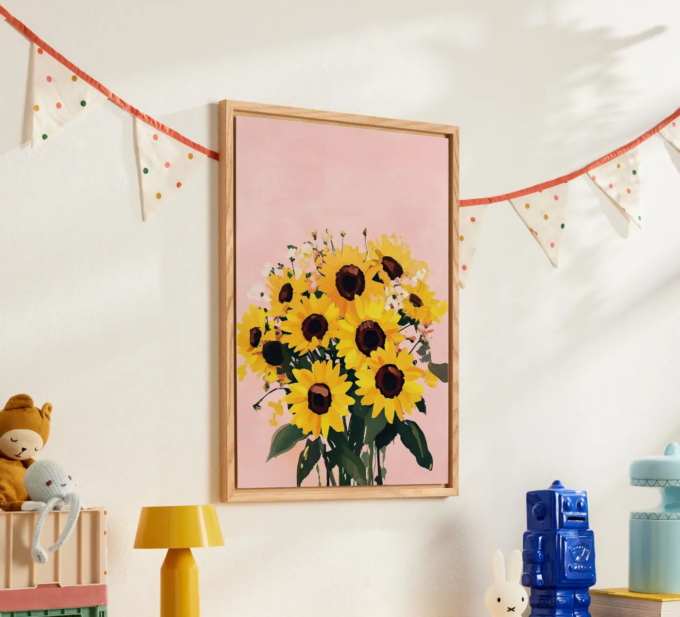 Sunflowers acrylic glass by Euphoria Theresa