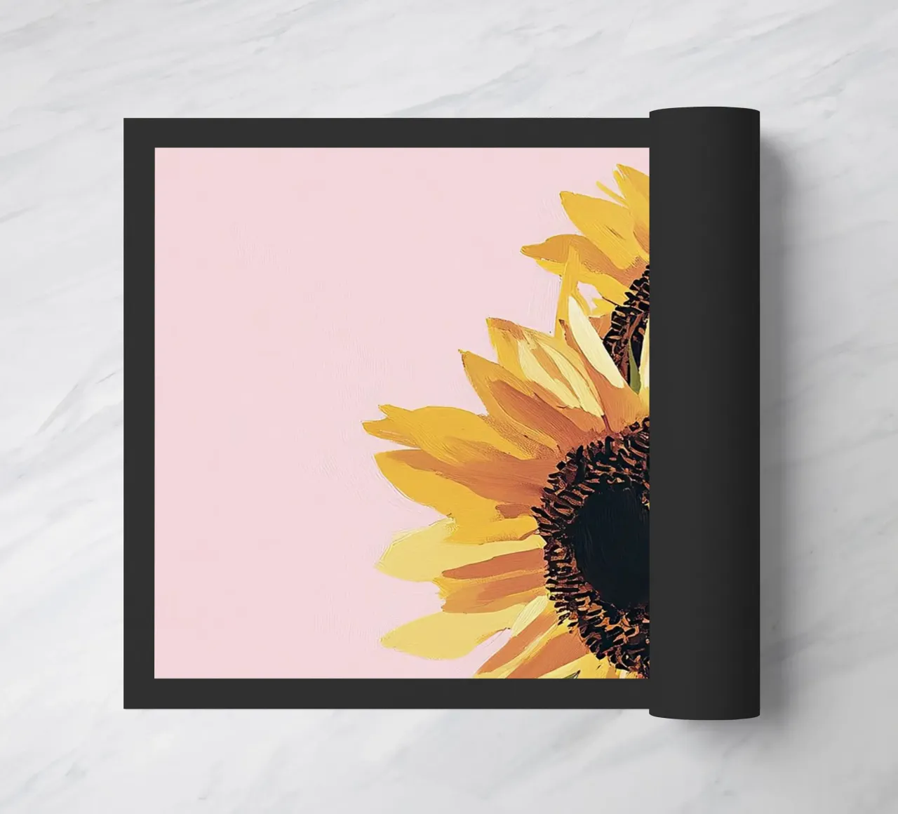 Sunflower doormat by Euphoria Theresa