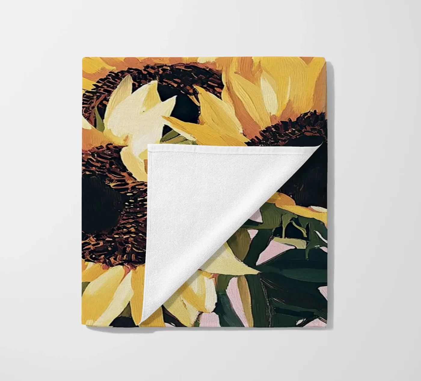Sunflower beach towel by Euphoria Theresa