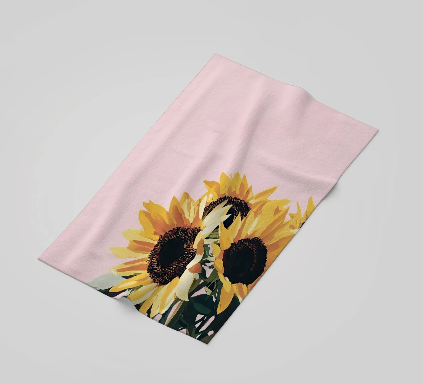 Sunflower beach towel by Euphoria Theresa