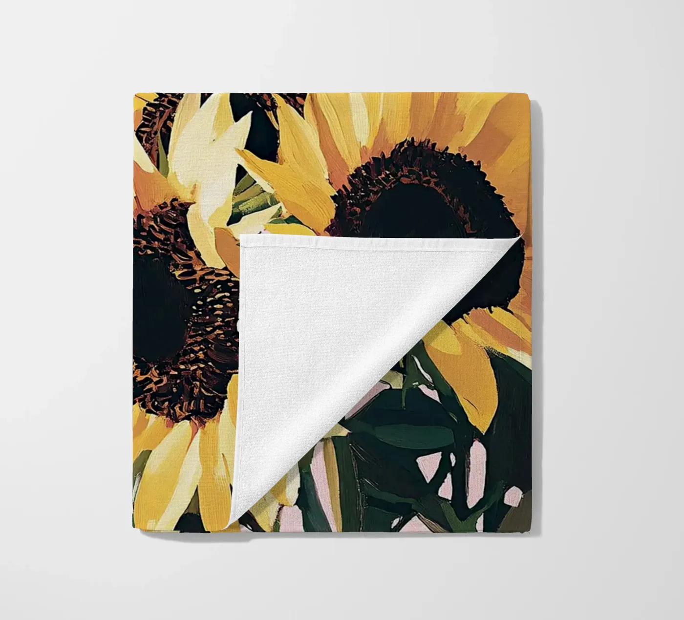 Sunflower beach towel by Euphoria Theresa