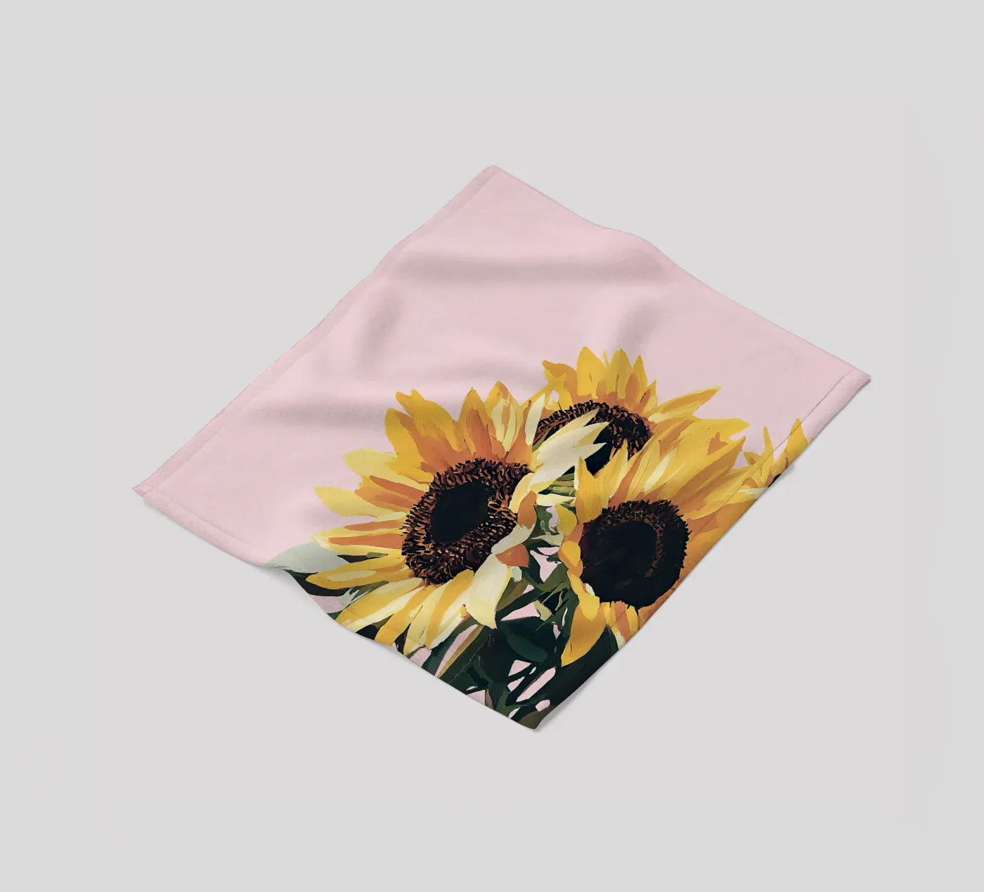 Sunflower Fleecedecke von Euphoria Theresa