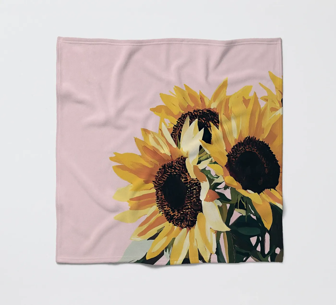 Sunflower Fleecedecke von Euphoria Theresa