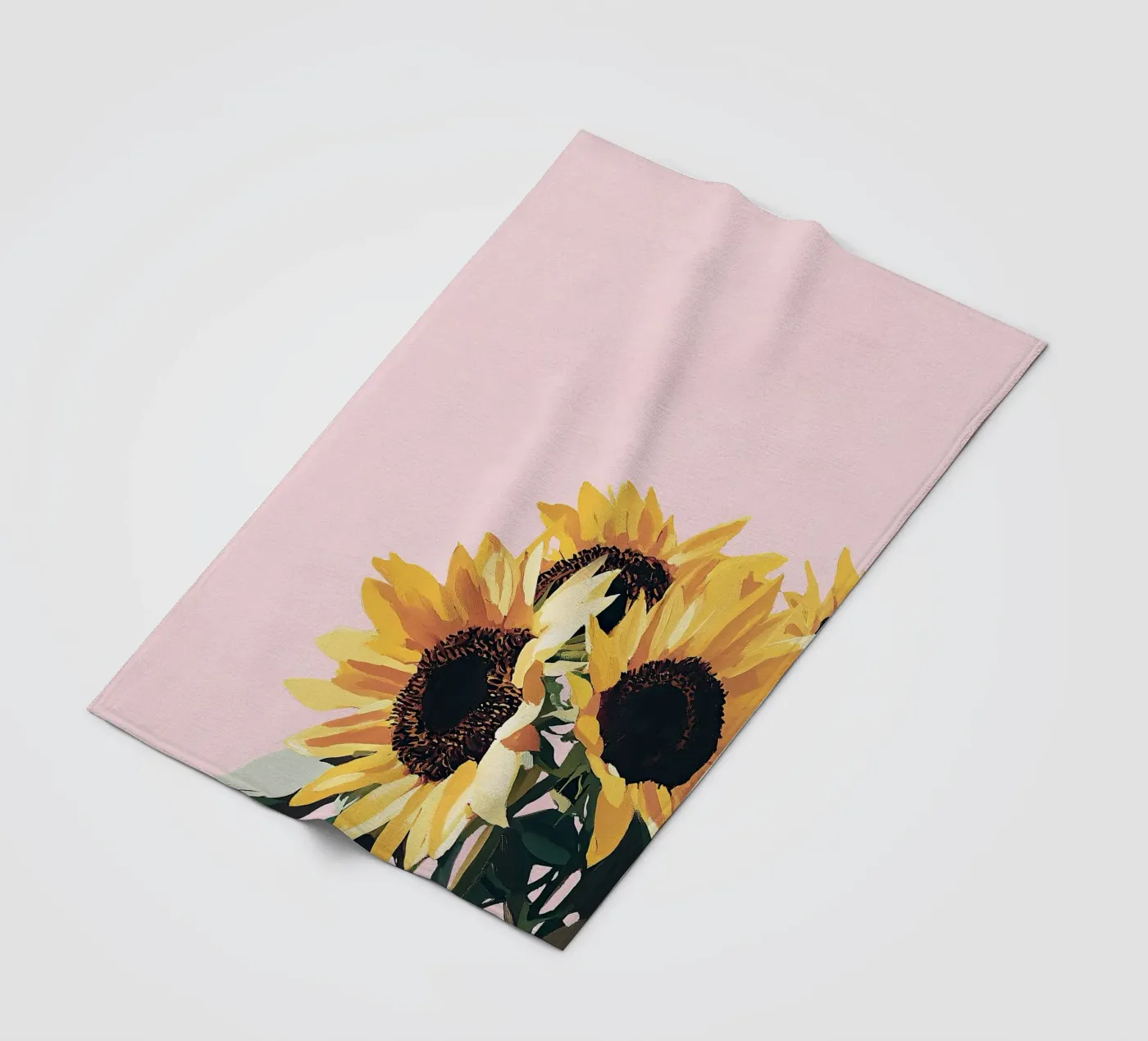 Sunflower Fleecedecke von Euphoria Theresa