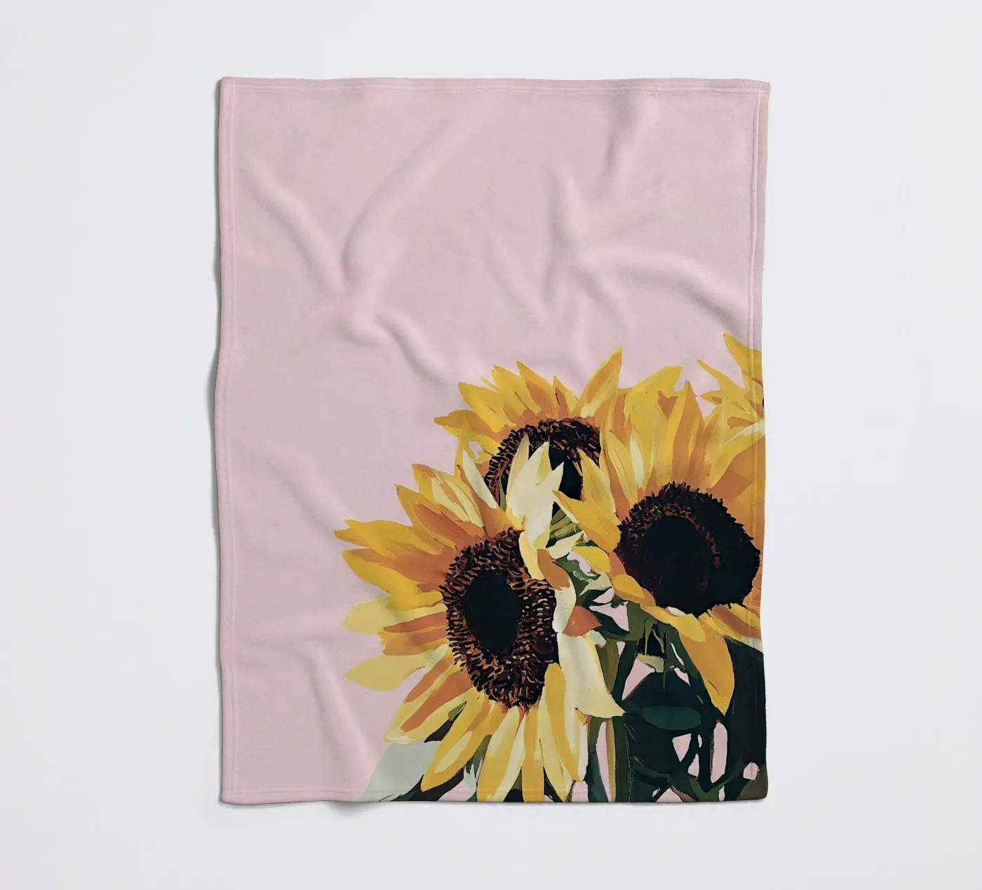 Sunflower Fleecedecke von Euphoria Theresa