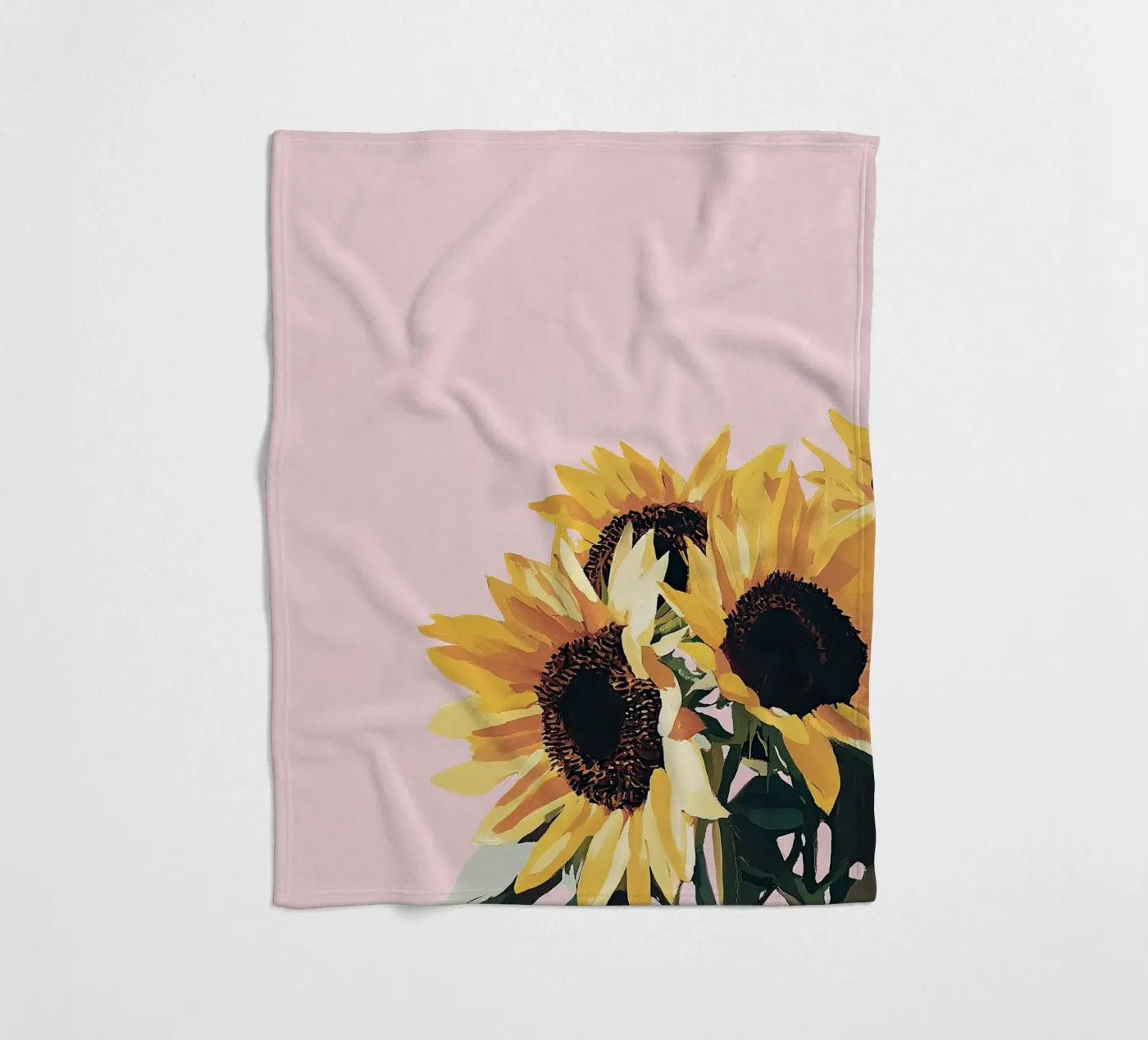 Sunflower Fleecedecke von Euphoria Theresa