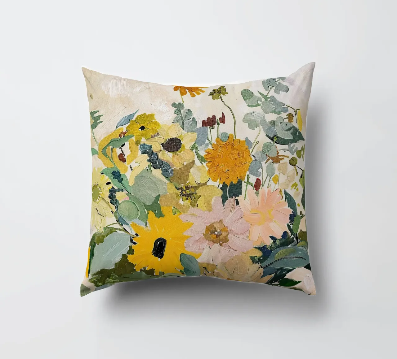 Bouquet di fiori di girasoli cuscino da Euphoria Theresa