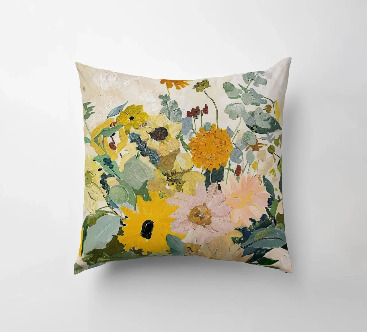Bouquet di fiori di girasoli cuscino da Euphoria Theresa