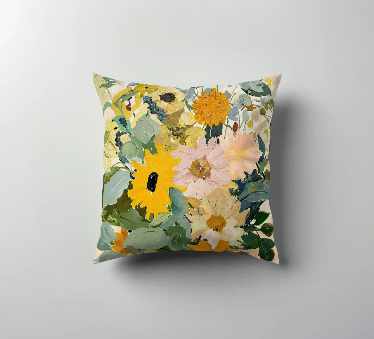 Bouquet di fiori di girasoli cuscino da Euphoria Theresa