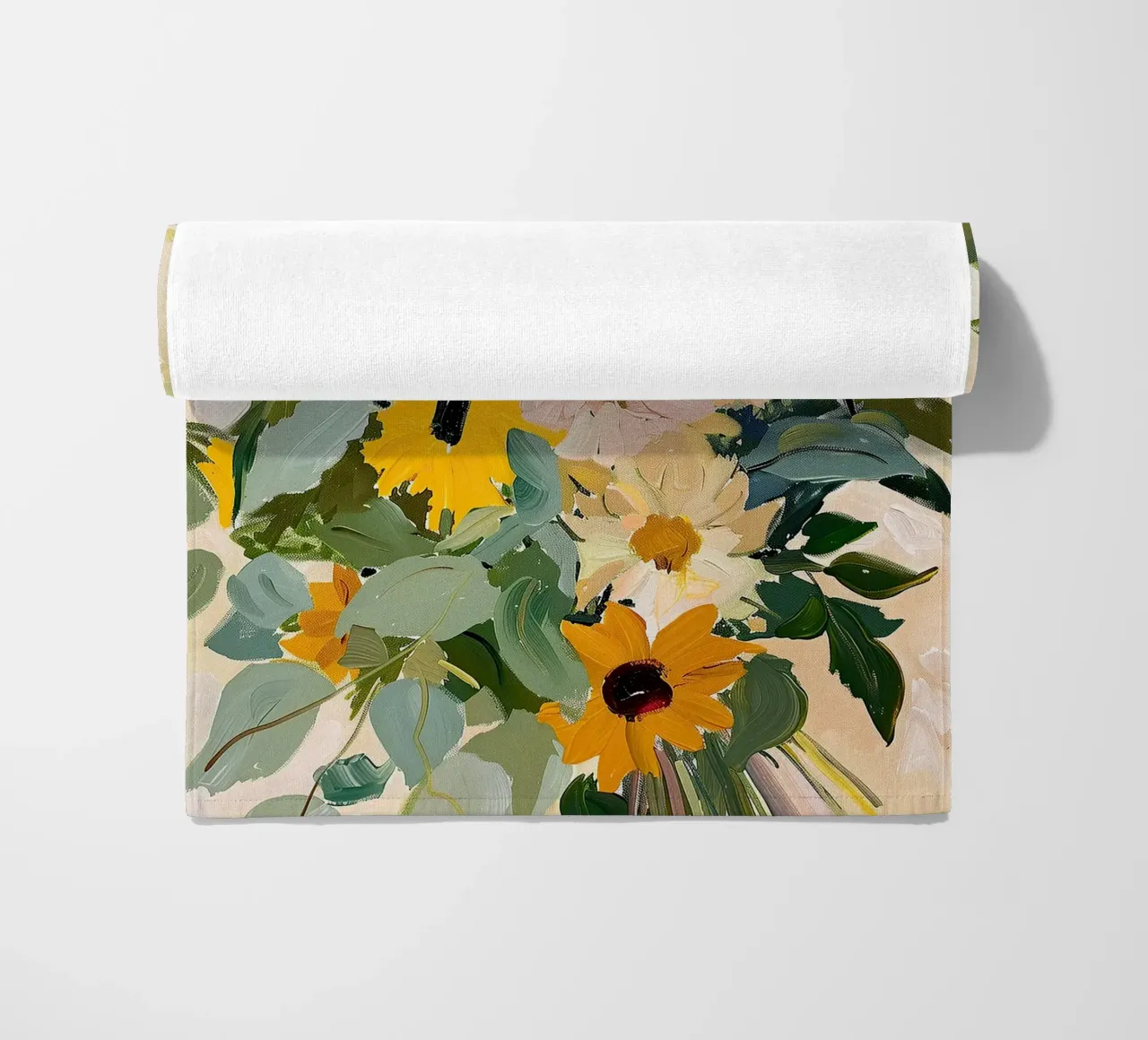 Bouquet di fiori di girasoli telo mare da Euphoria Theresa