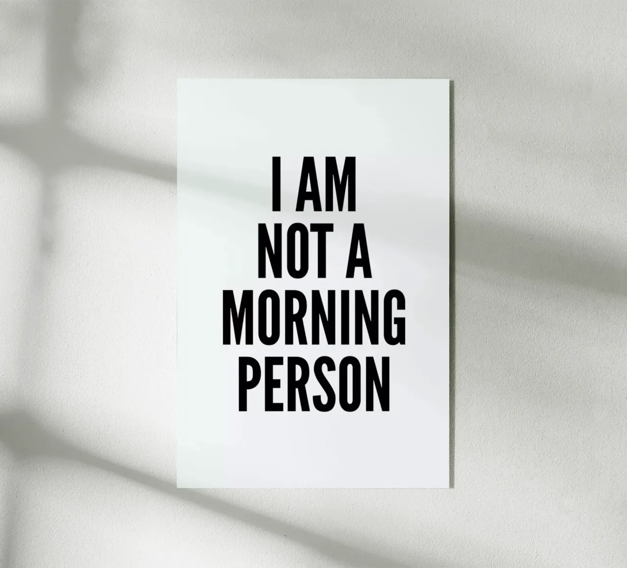 morning plexiglass da Mottos by Sinan Saydik