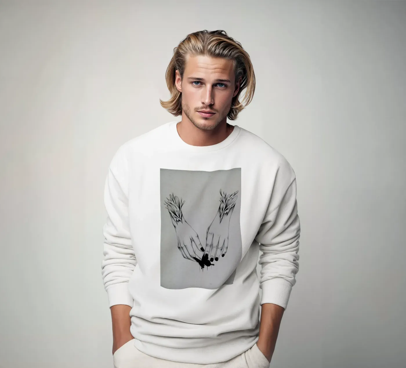 Creator 2 sweatshirt by The White Deer
