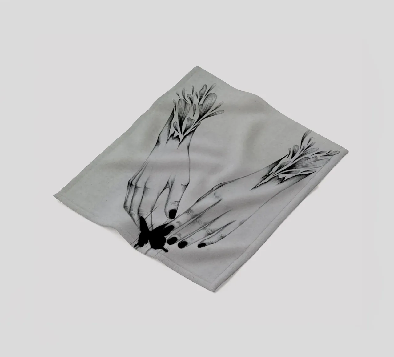 Creator 2 fleece blanket by The White Deer