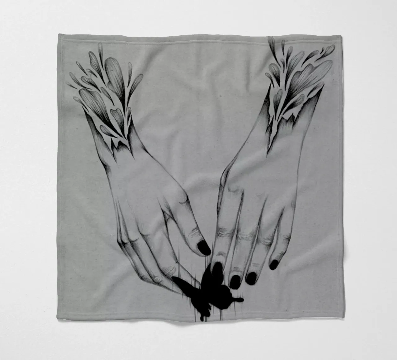 Creator 2 fleece blanket by The White Deer