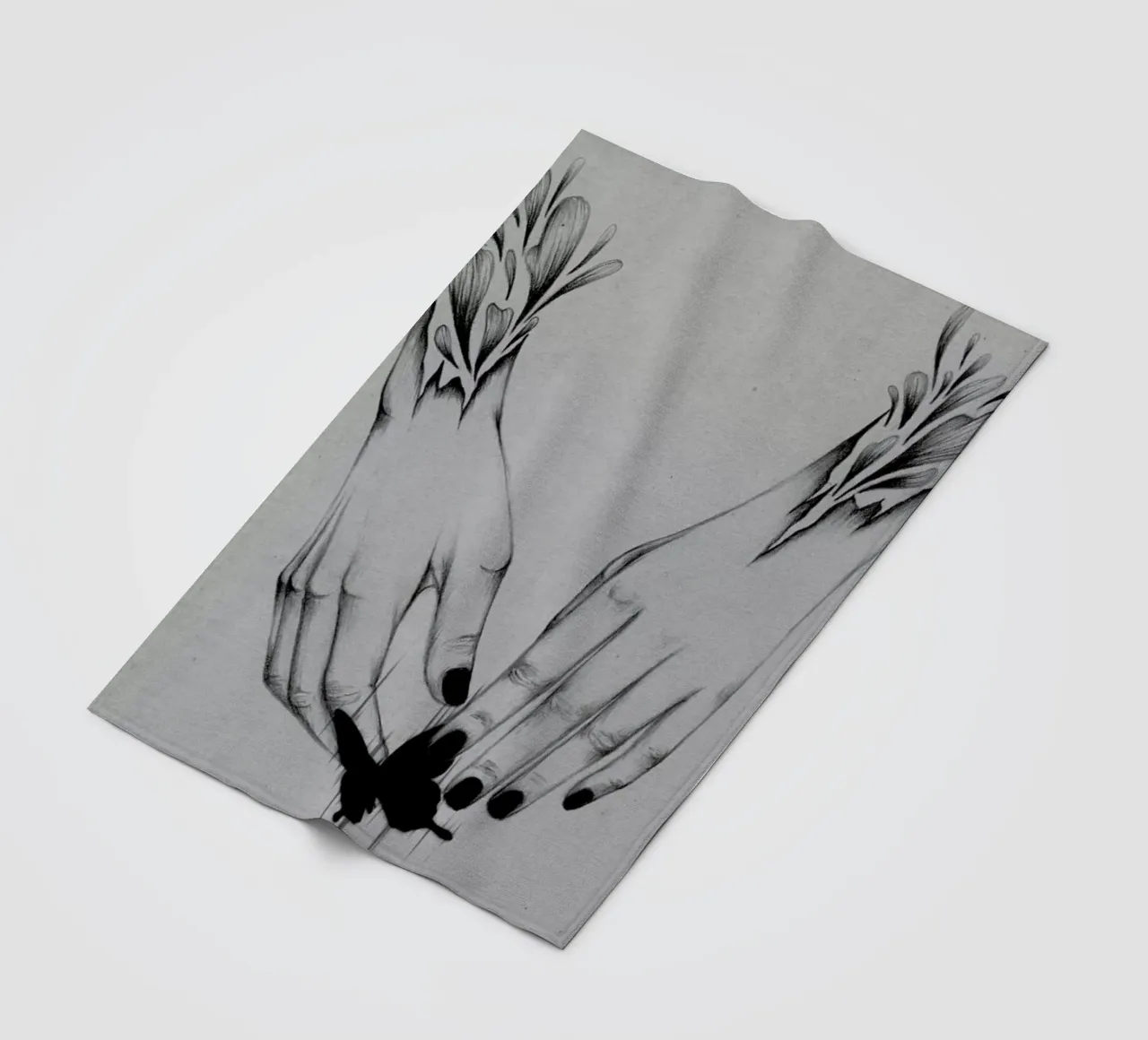 Creator 2 fleece blanket by The White Deer