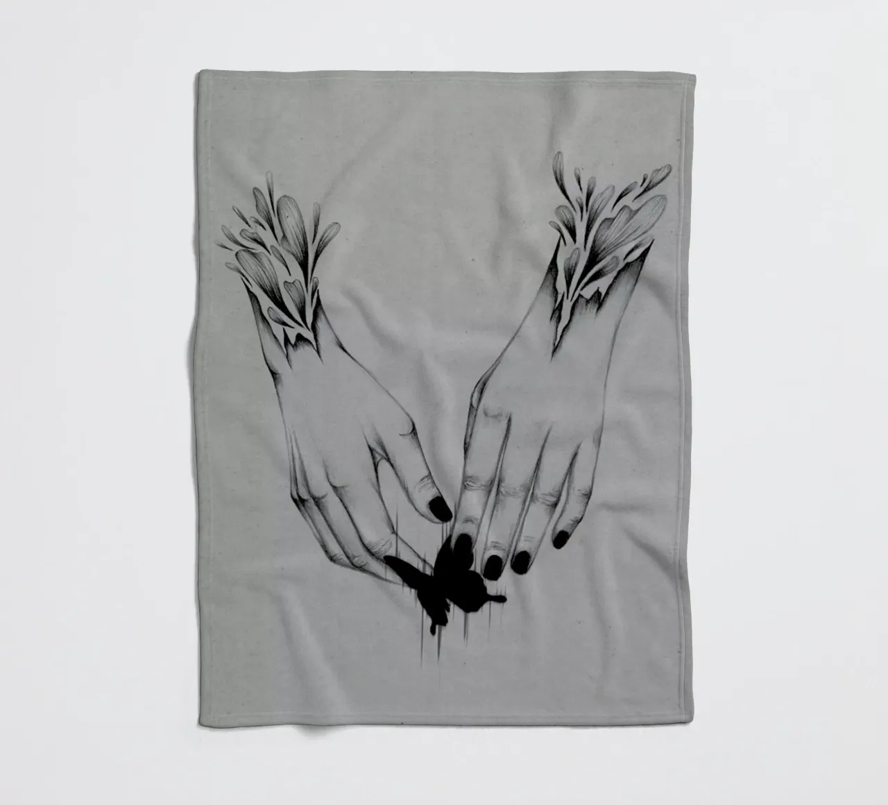 Creator 2 fleece blanket by The White Deer
