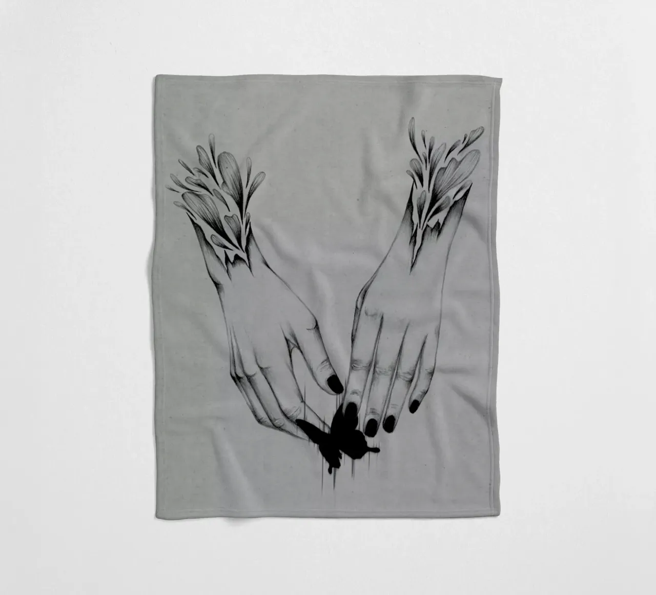 Creator 2 fleece blanket by The White Deer