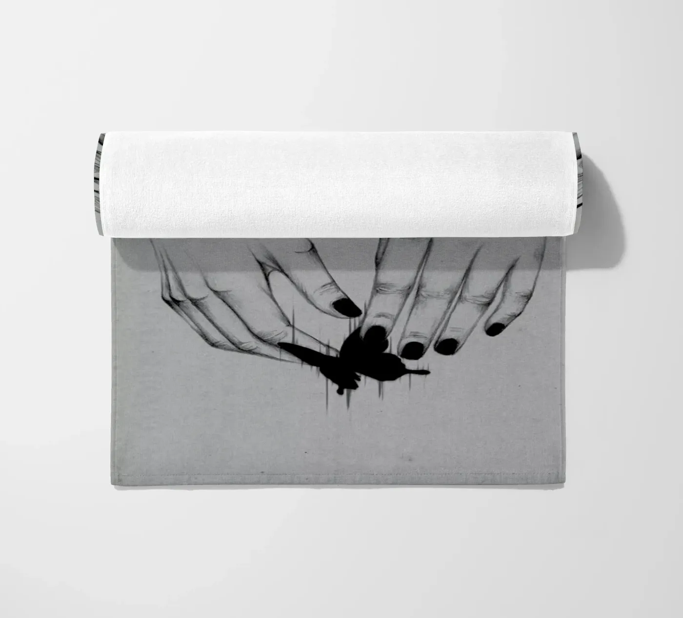 Creator 2 beach towel by The White Deer