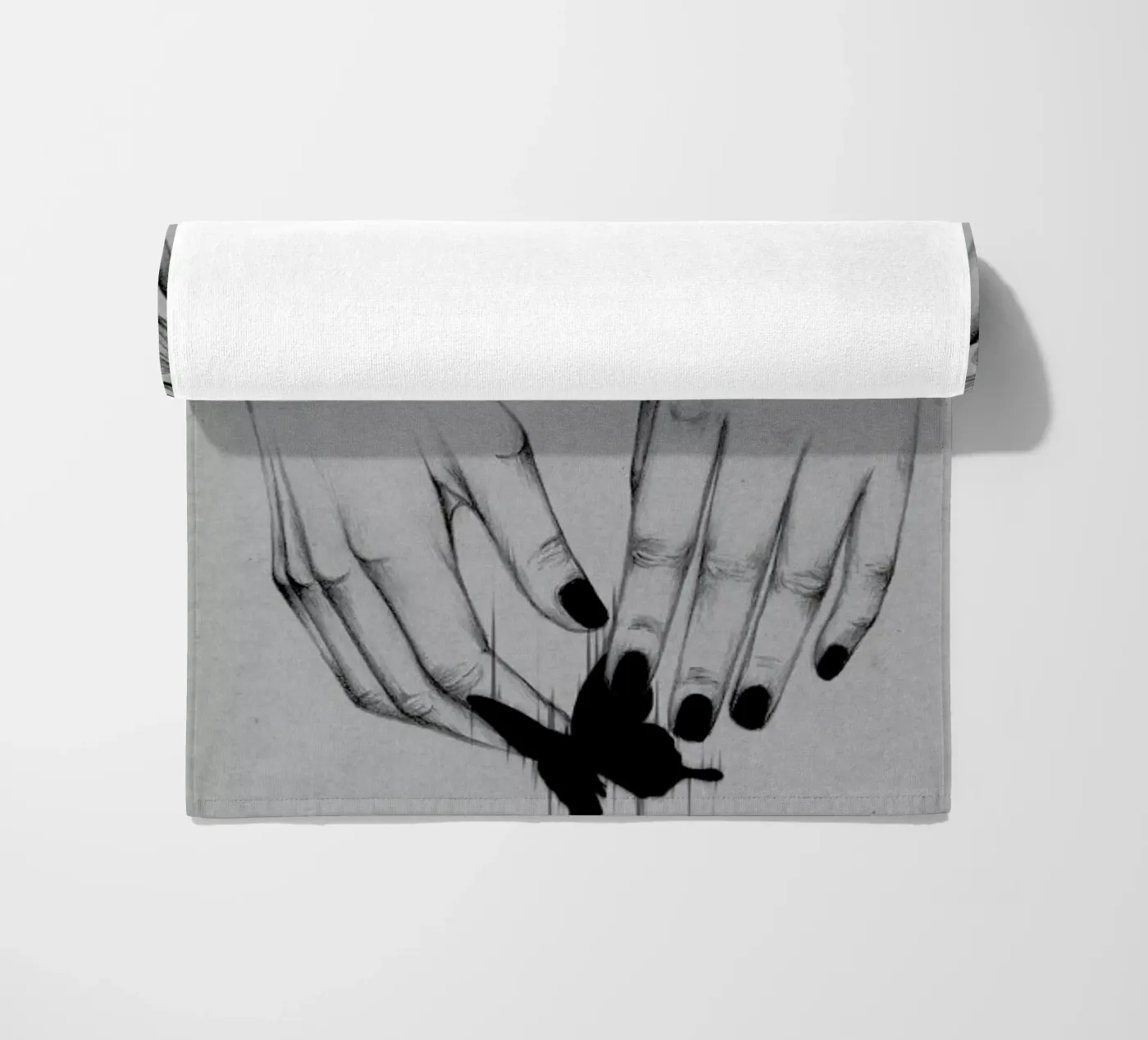 Creator 2 beach towel by The White Deer