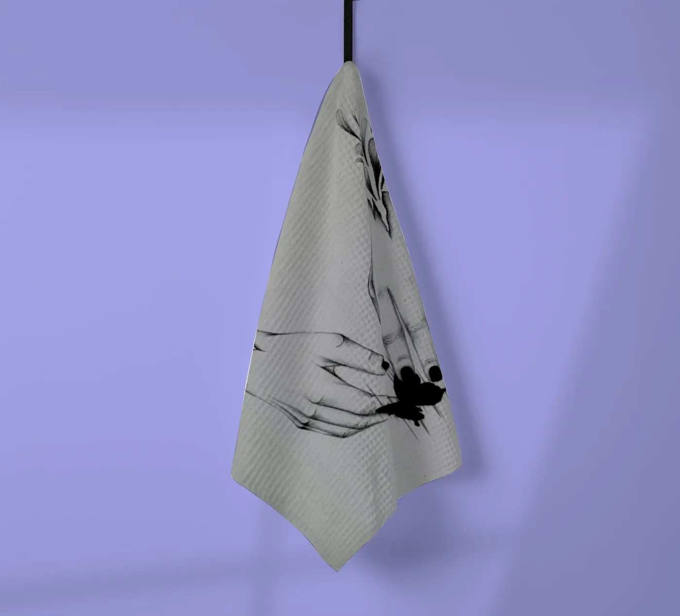 Creator 2 tea towel by The White Deer