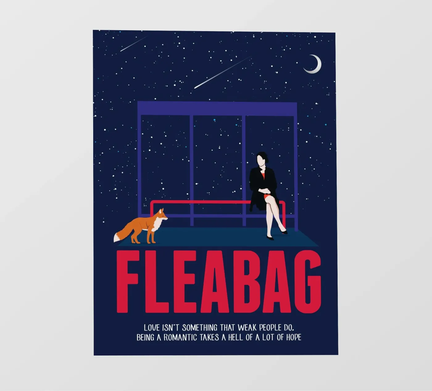 Fleabag pellicola backlit da 2toastdesign