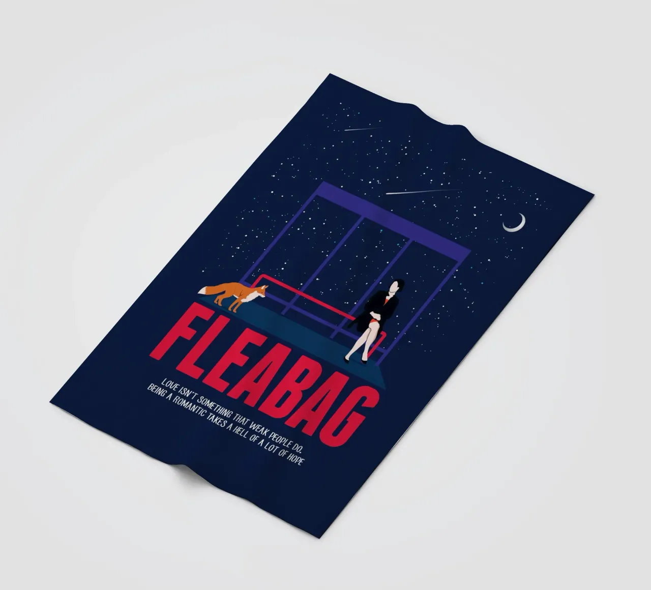 Fleabag Fleecedecke von 2toastdesign