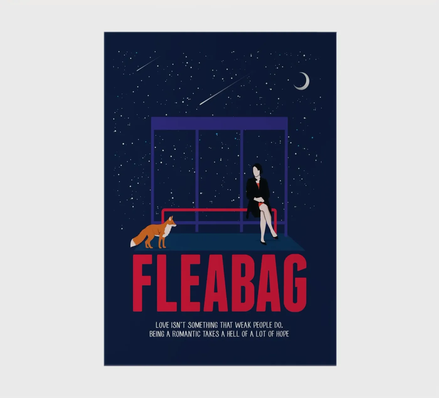 Fleabag notebook by 2toastdesign