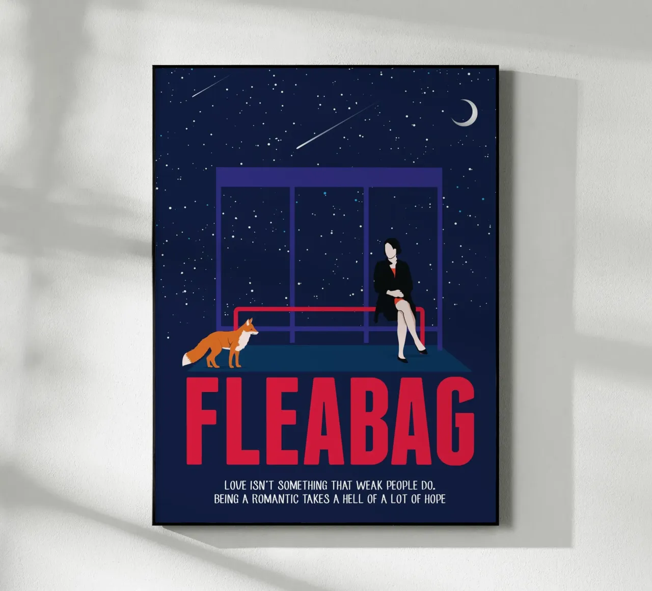 Fleabag plexiglass da 2toastdesign