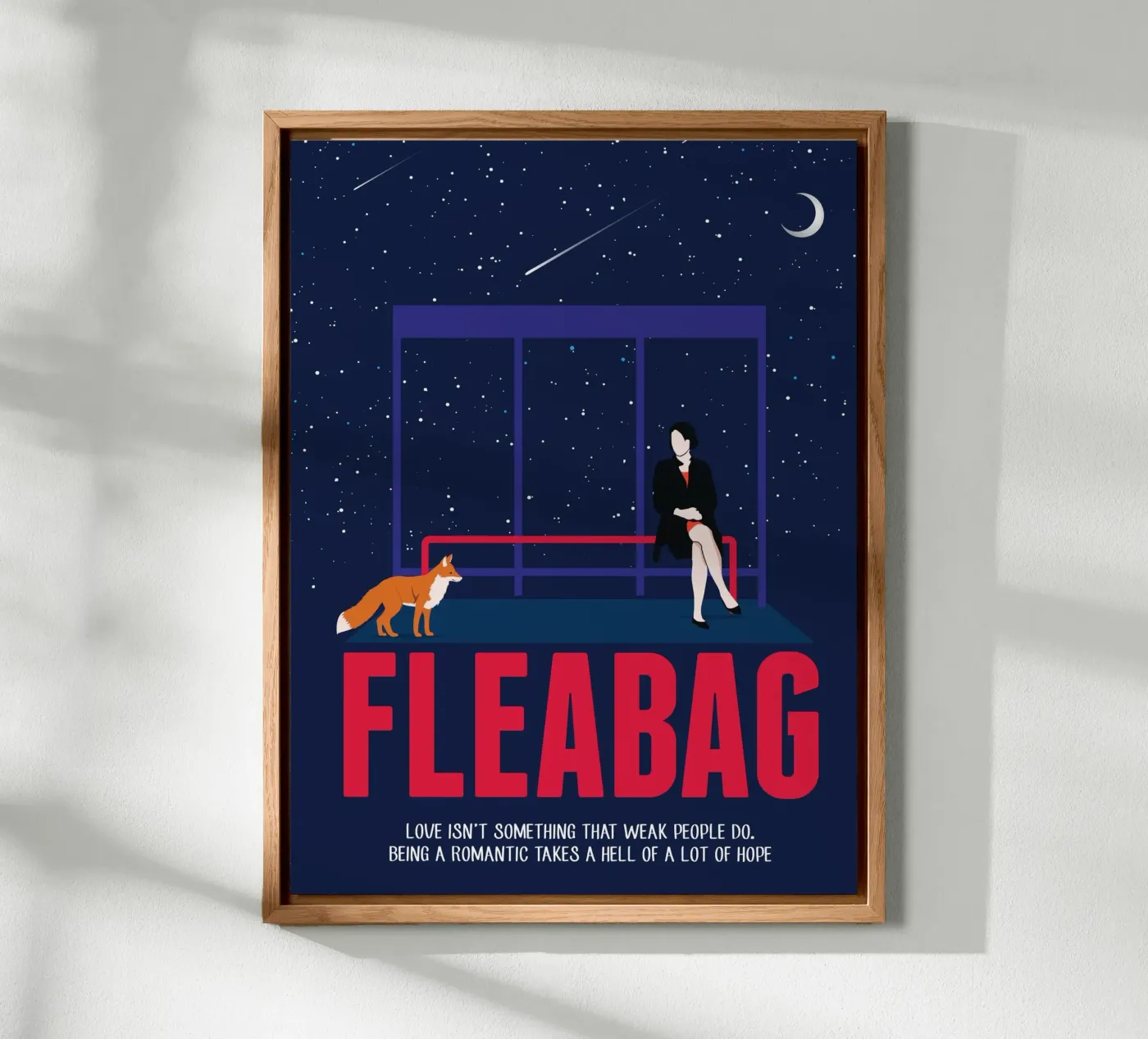 Fleabag alluminio dibond da 2toastdesign