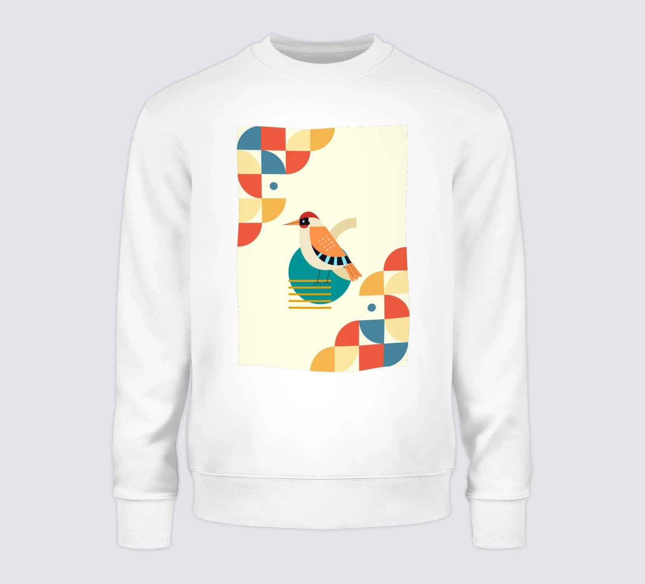 Bird design geometric felpa da LisaArtes