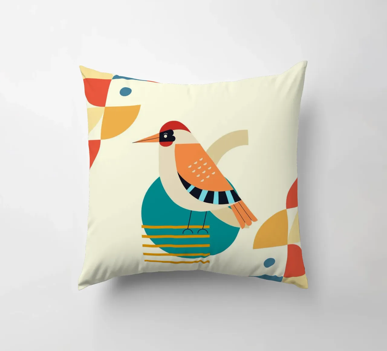 Bird design geometric cuscino da LisaArtes