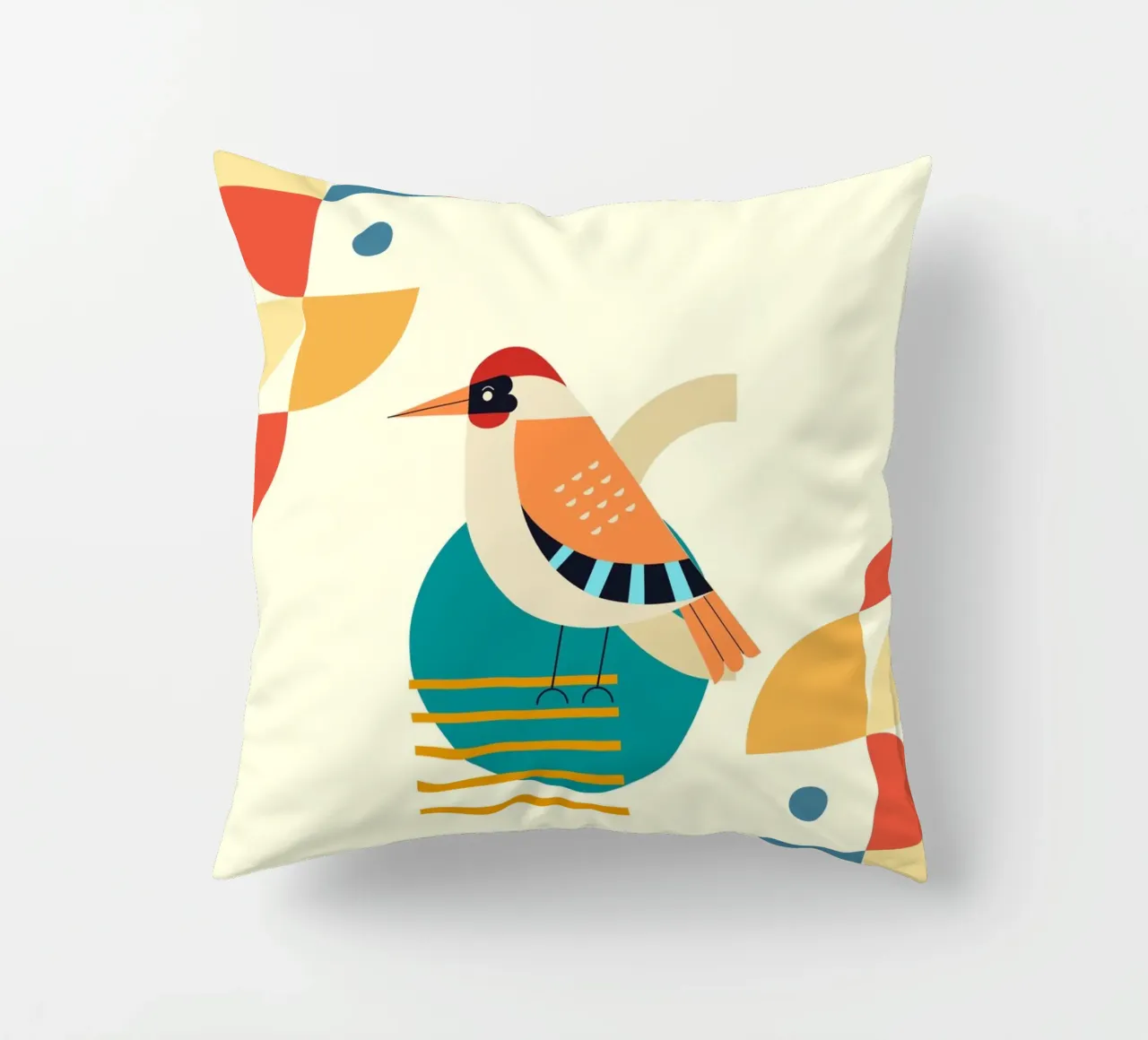 Bird design geometric cuscino da LisaArtes