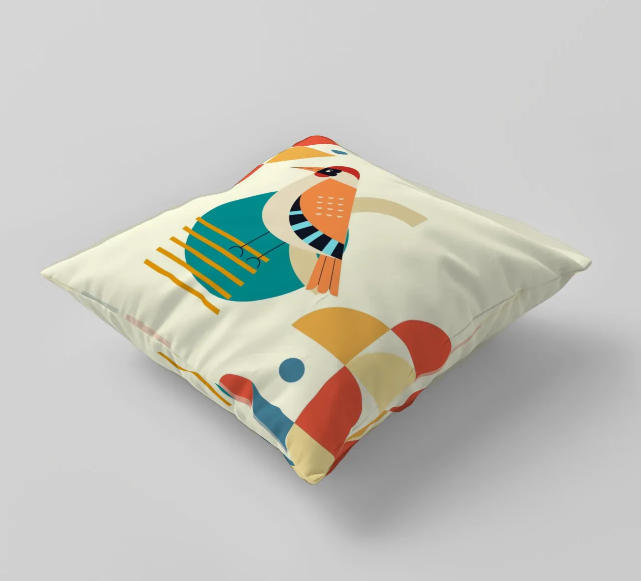 Bird design geometric cuscino da LisaArtes