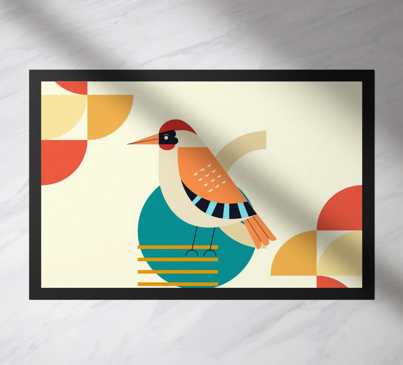 Bird design geometric zerbino da LisaArtes