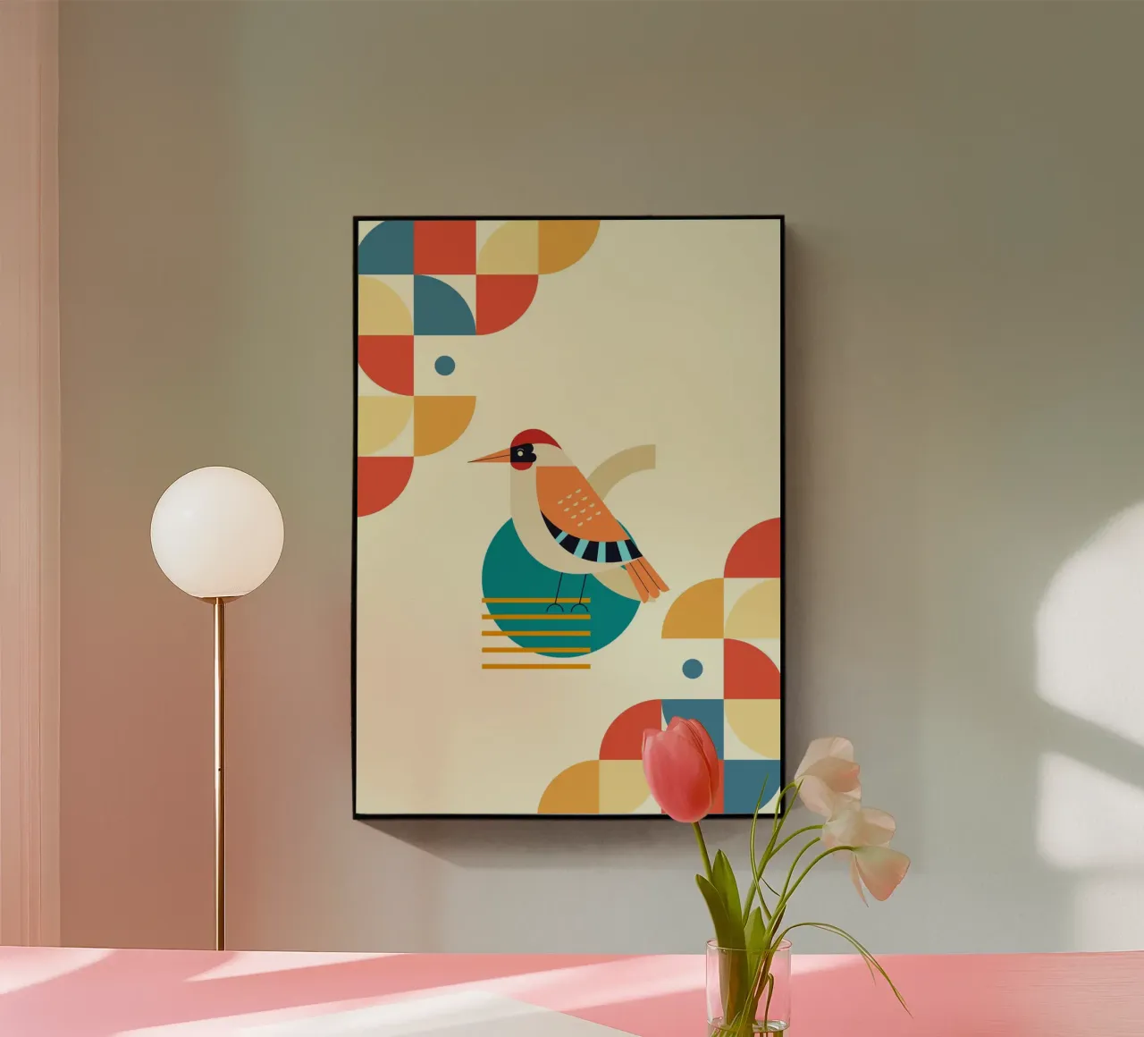 Bird design geometric plexiglass da LisaArtes