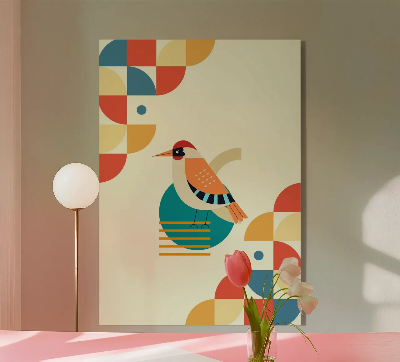Bird design geometric plexiglass da LisaArtes