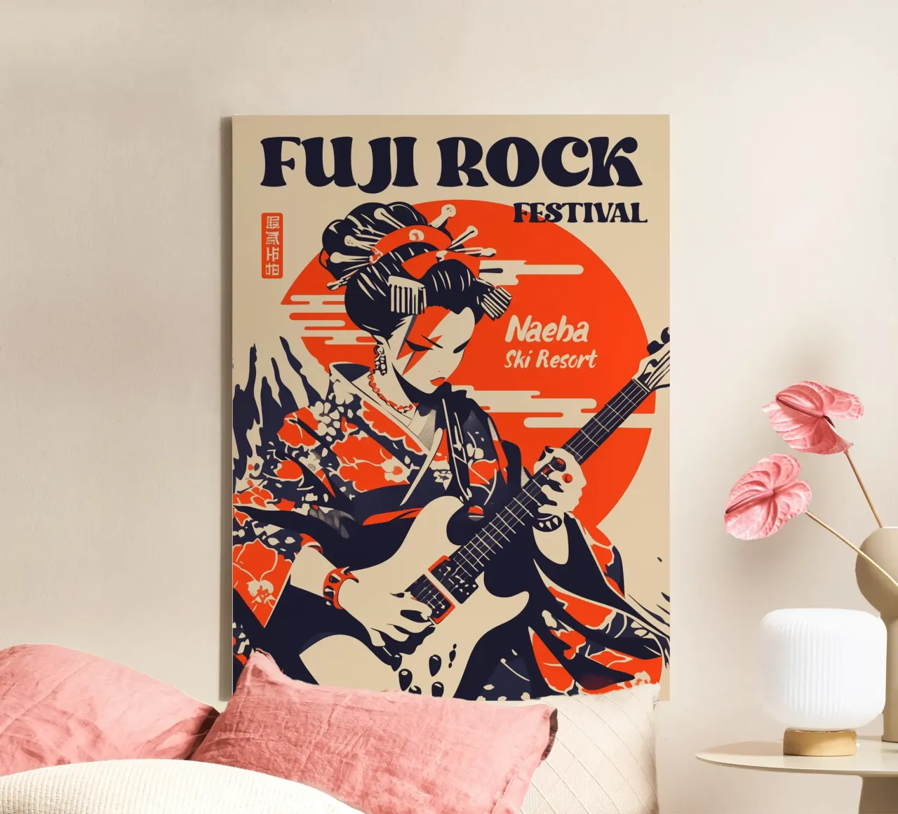 Fuji Rock tela con Cornice a cassetta da 2toastdesign