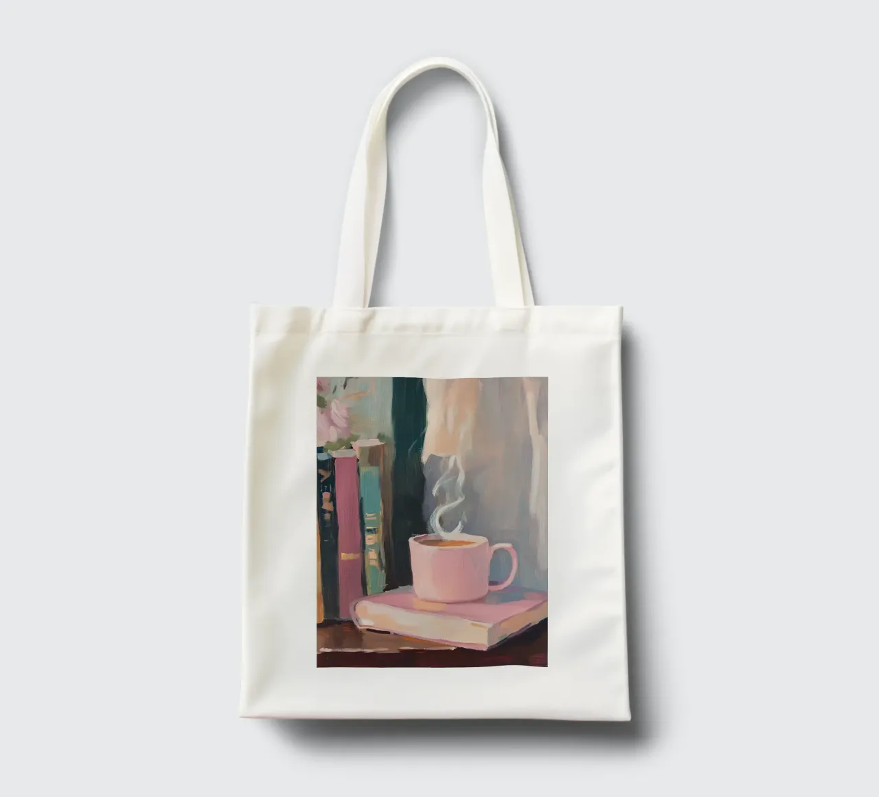 Tazza al mattino borsa in juta da Euphoria Theresa