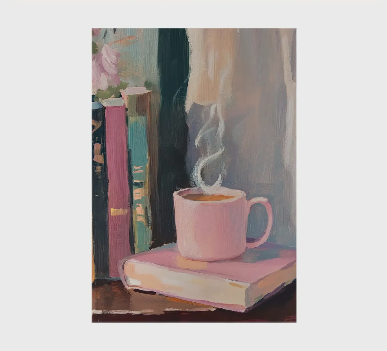 Cup in the morning notebook by Euphoria Theresa