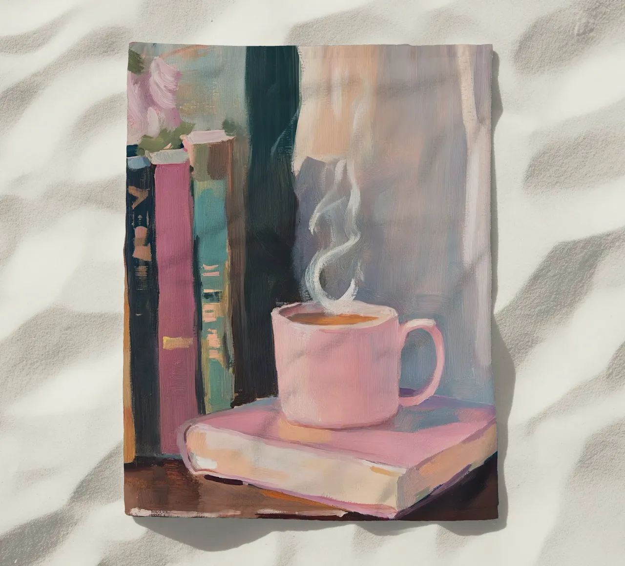 Tazza al mattino telo mare da Euphoria Theresa