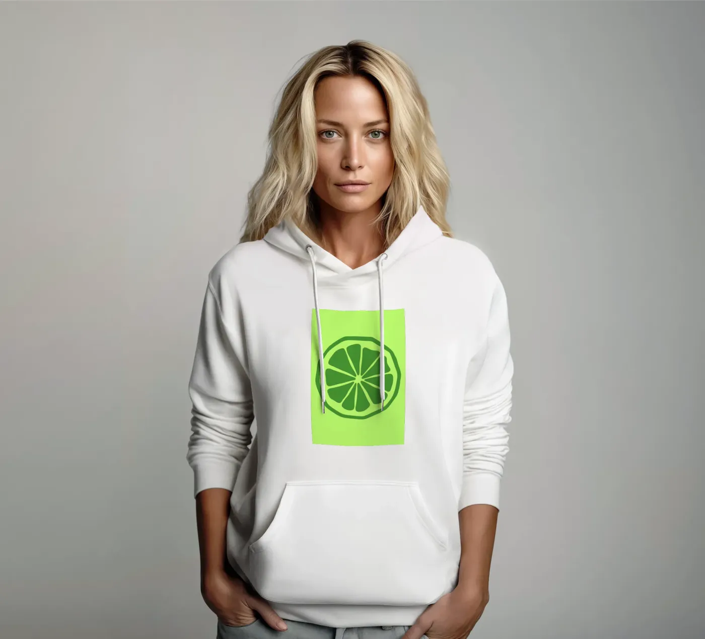 lime hoodie by LisaArtes