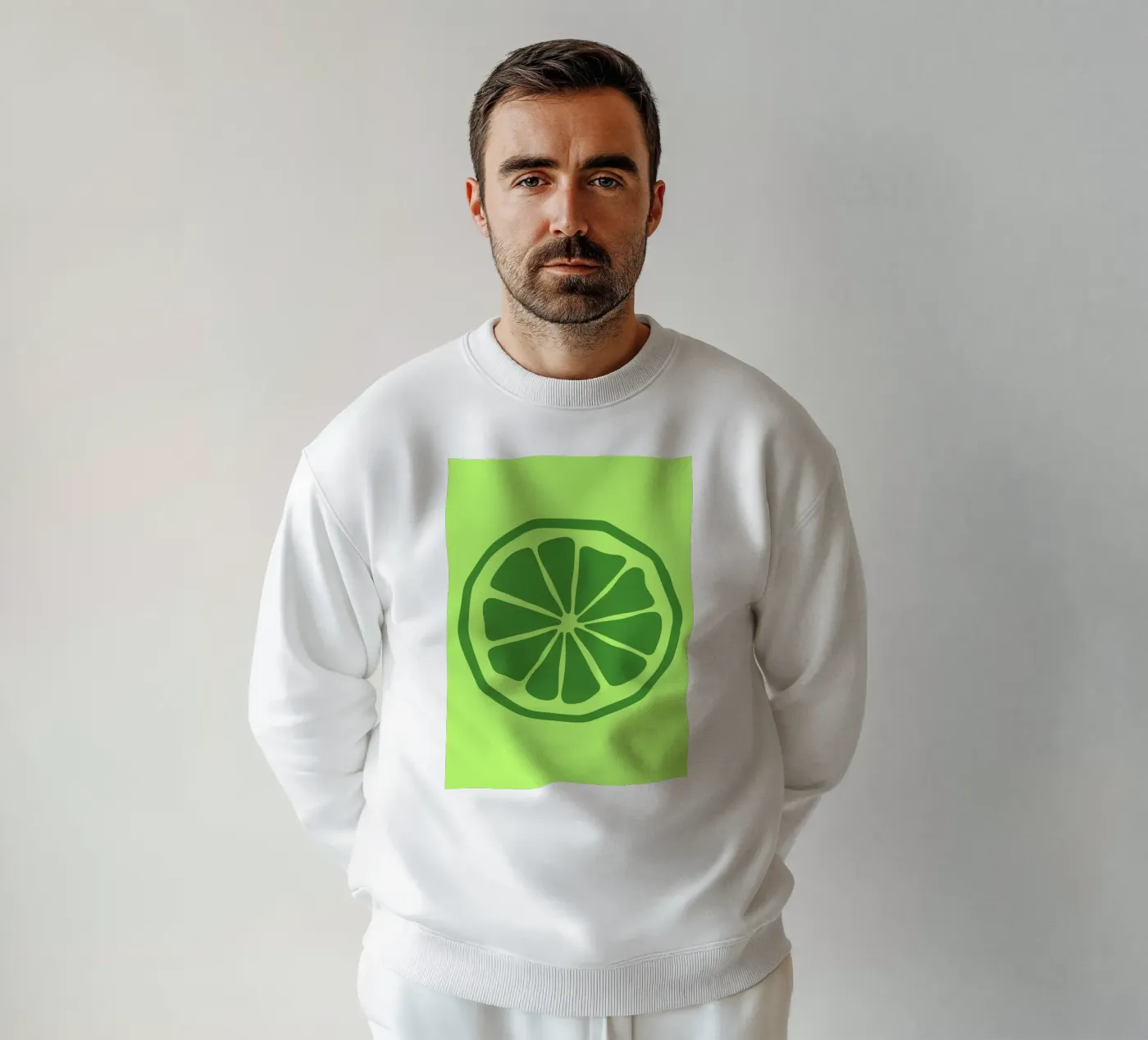 lime sweatshirt van LisaArtes