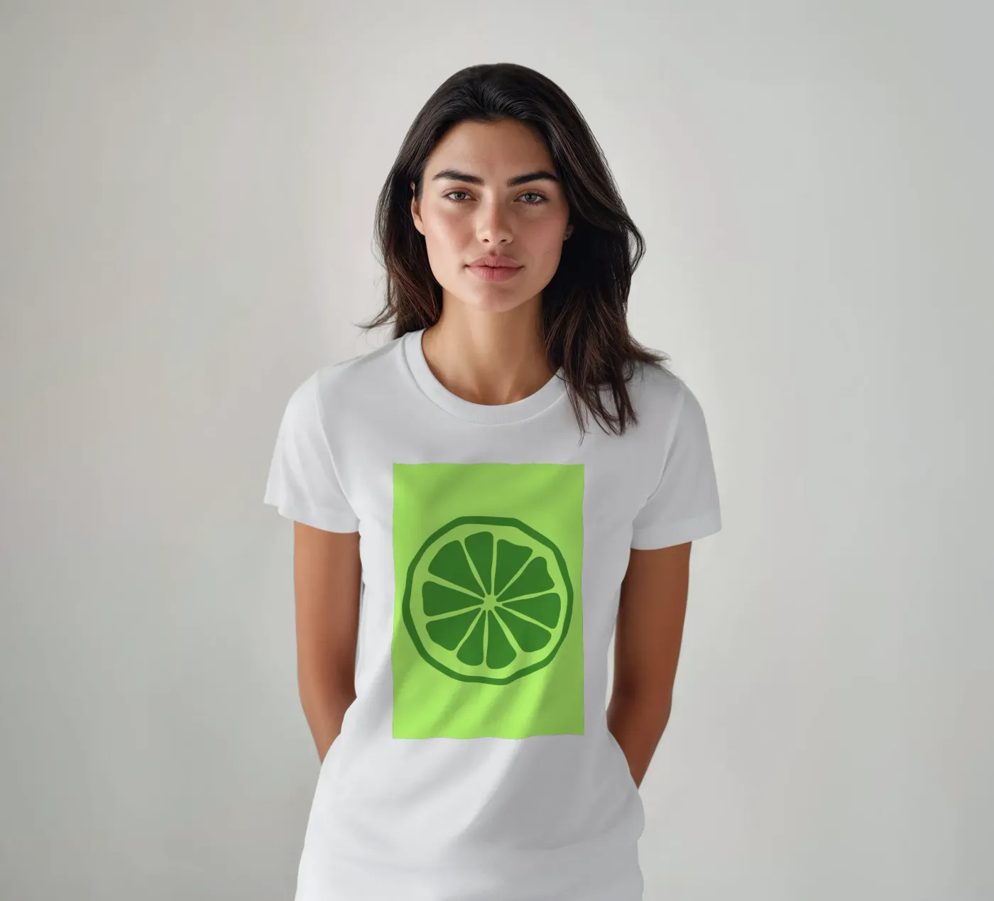 lime t-shirt by LisaArtes