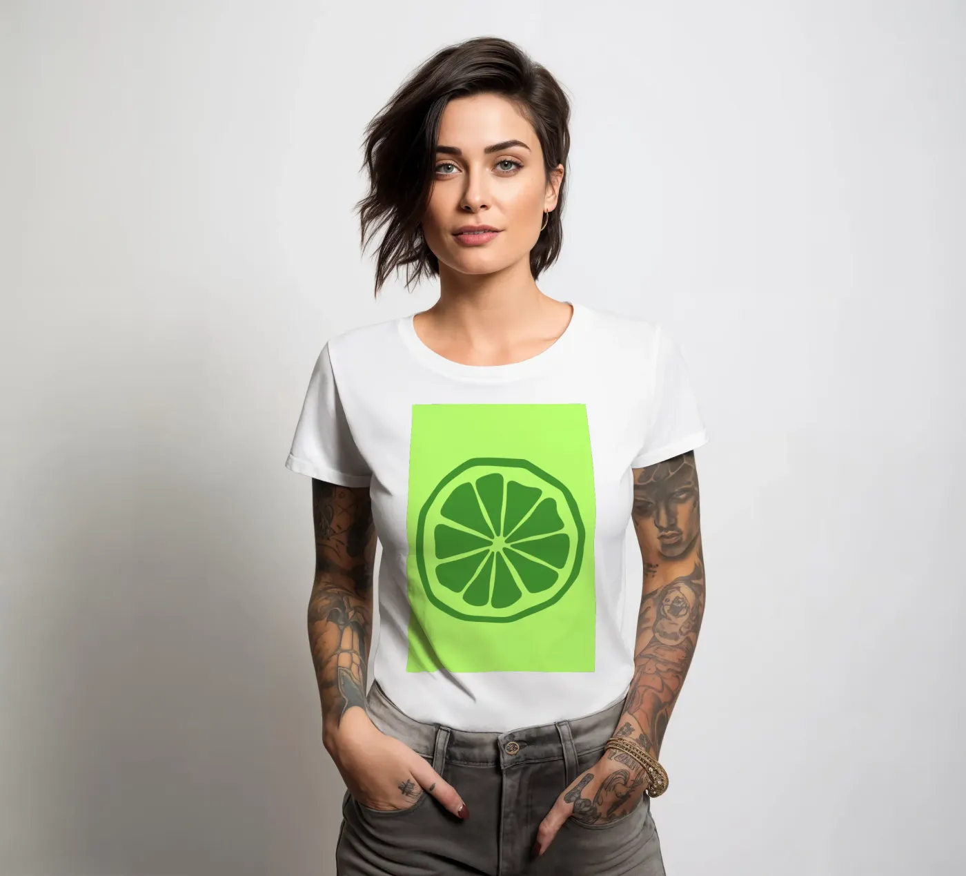 lime t-shirt da donna da LisaArtes