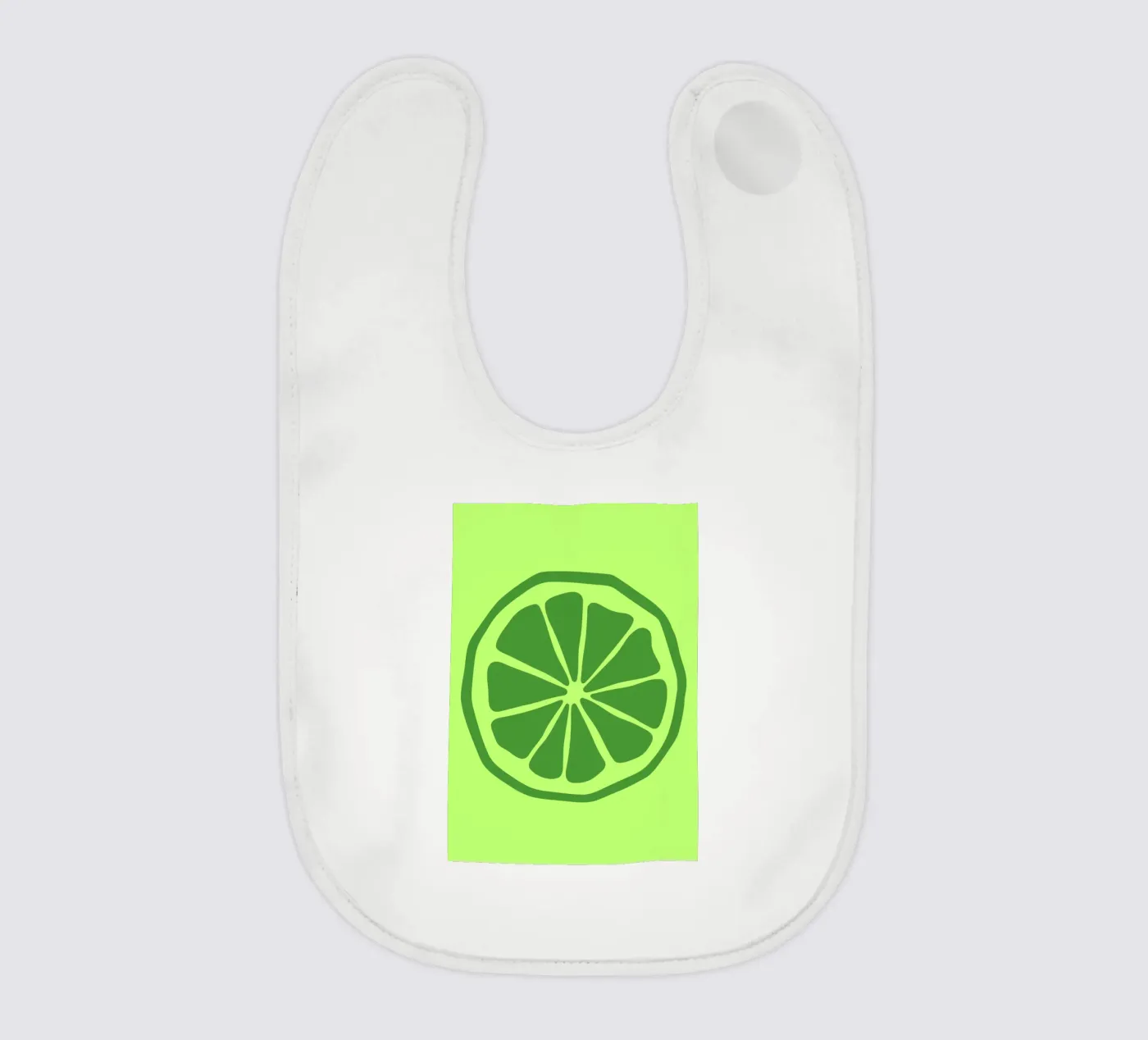 lime Babylätzchen von LisaArtes