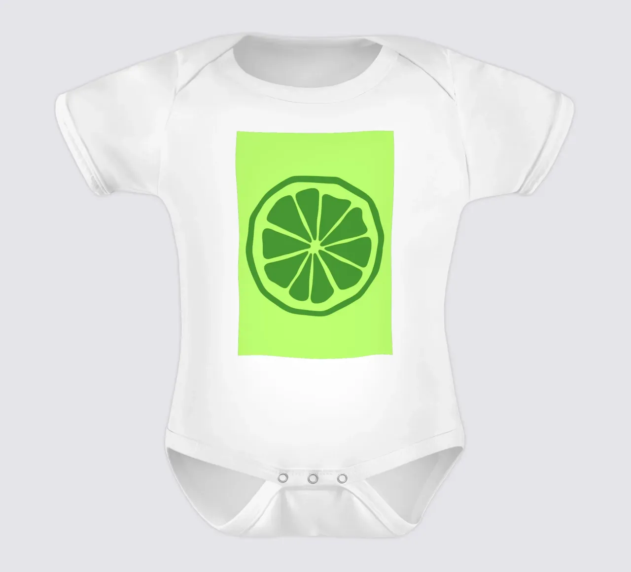 lime body neonato maniche corte da LisaArtes