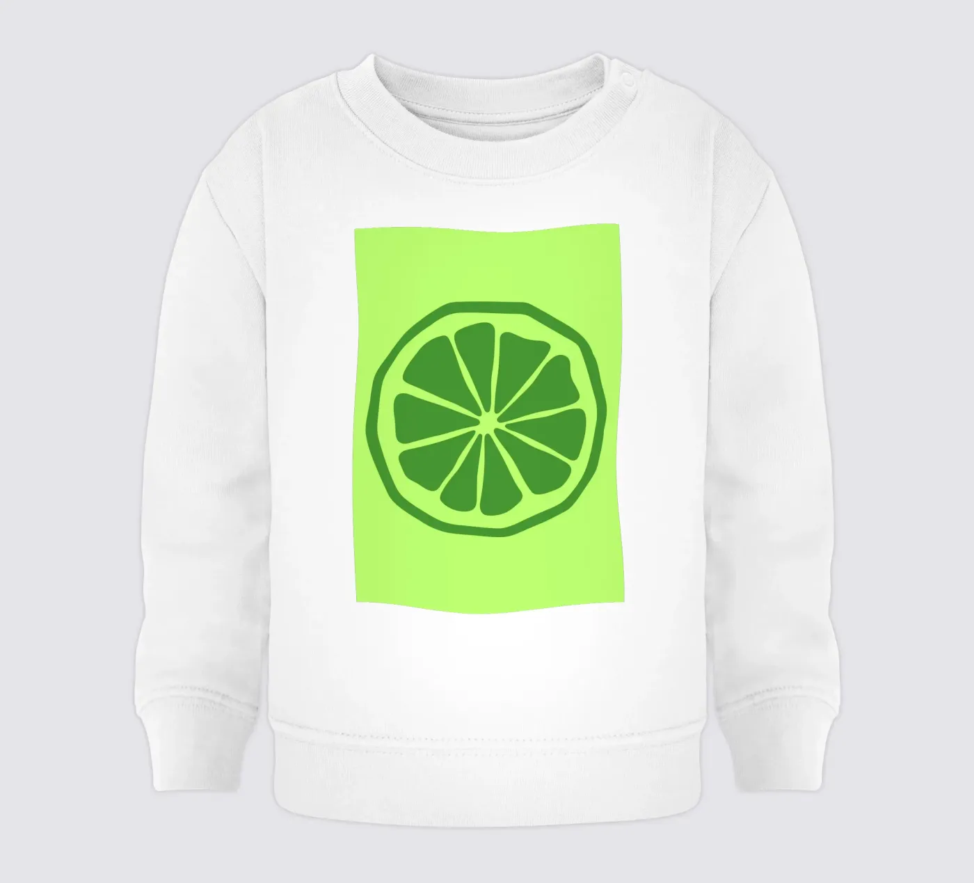 lime felpa neonato da LisaArtes