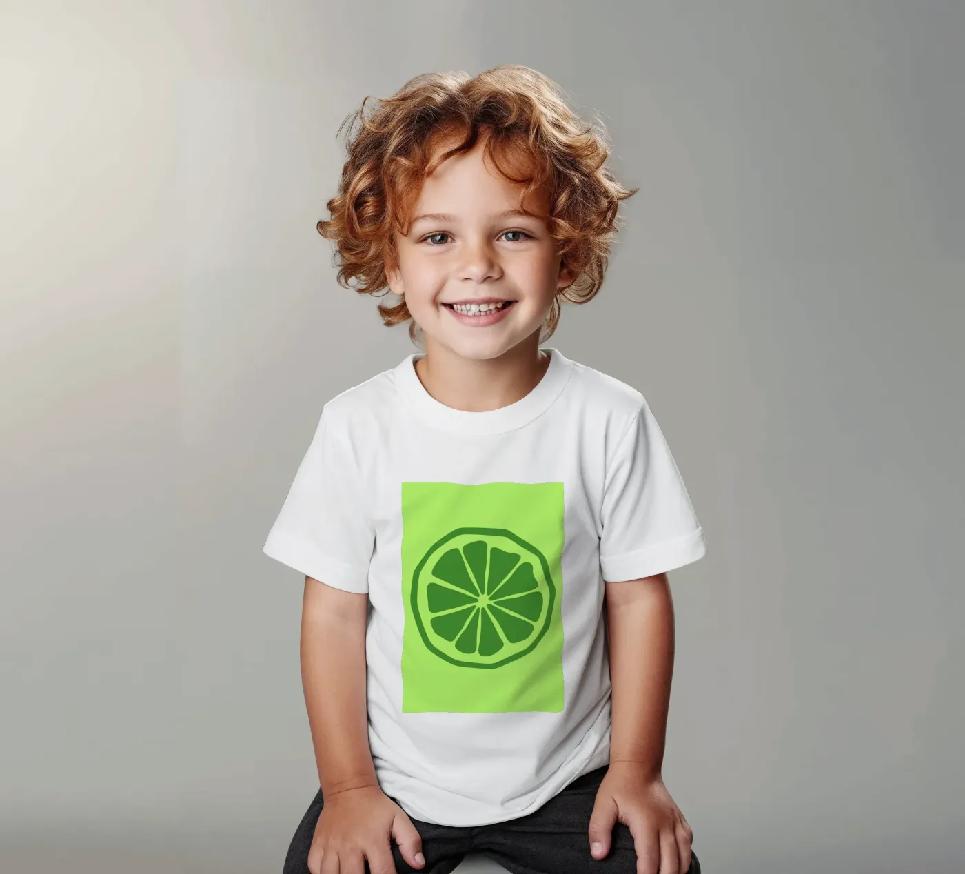 lime Kinder T-Shirt von LisaArtes