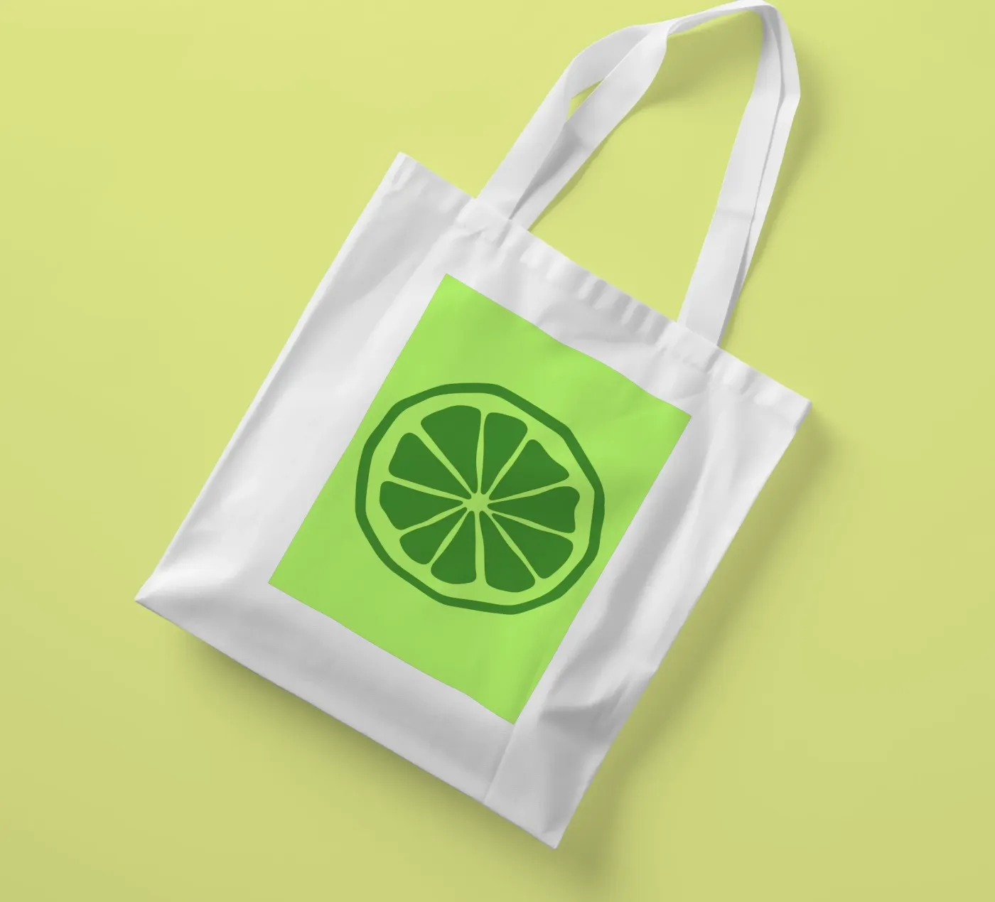 lime borsa in juta da LisaArtes